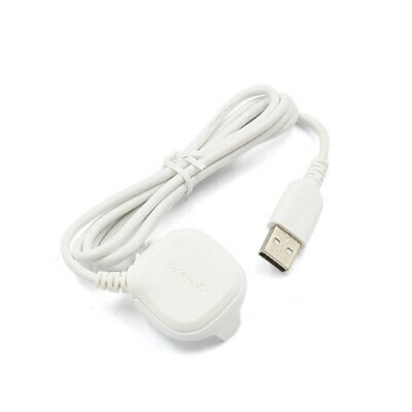 Garmin Forerunner USB Charging / Data Clip White - Picture 1 of 2